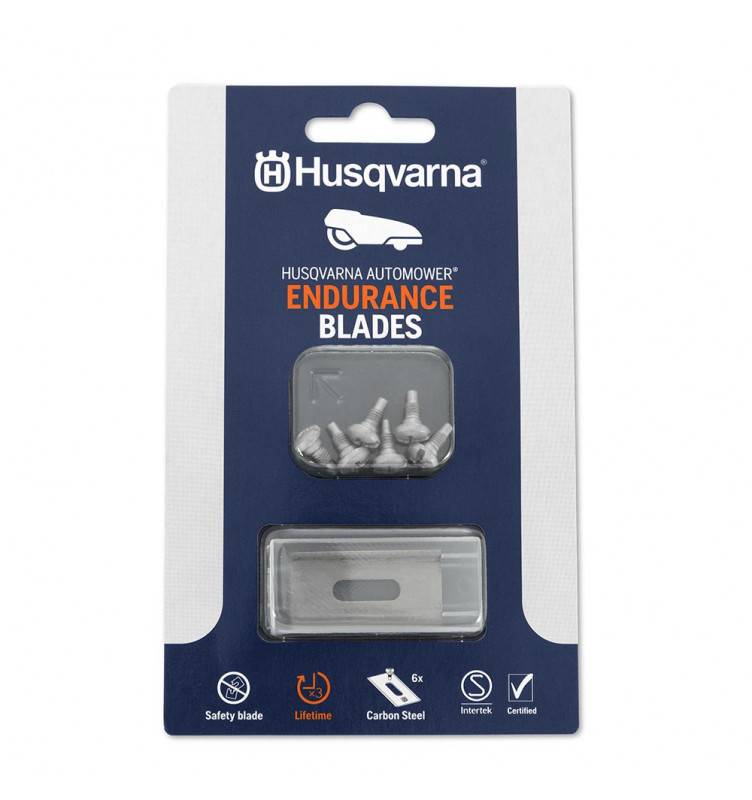 Lames robots Husqvarna Endurance 6pcs Lames robots Husqvarna Endurance 6pcs