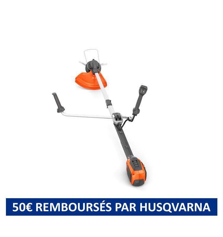 Coupe-bordures Husqvarna 220iR avec batterie et chargeur