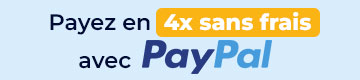 Payez en 4 fois sans frais avec Paypal